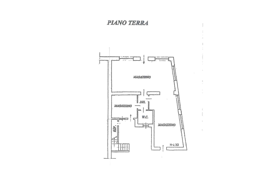 Locale commerciale + appartamento con...