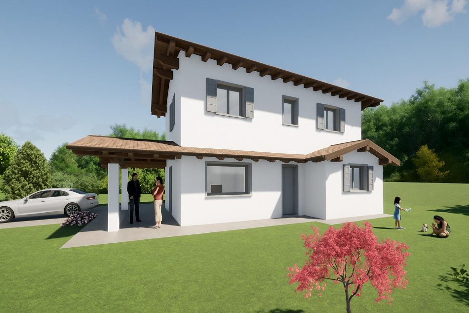 Villa indipendente su 2 livelli