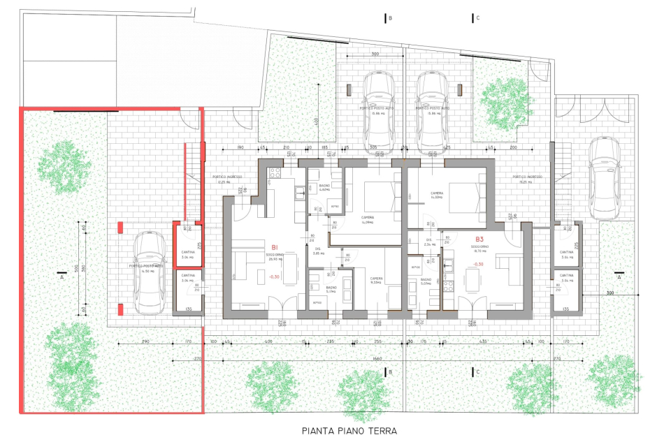 Appartamento bicamere in villa con...