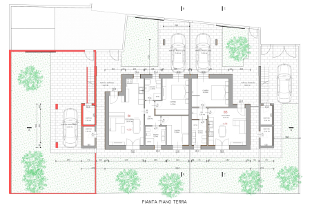 Appartamento bicamere in villa con terrazza